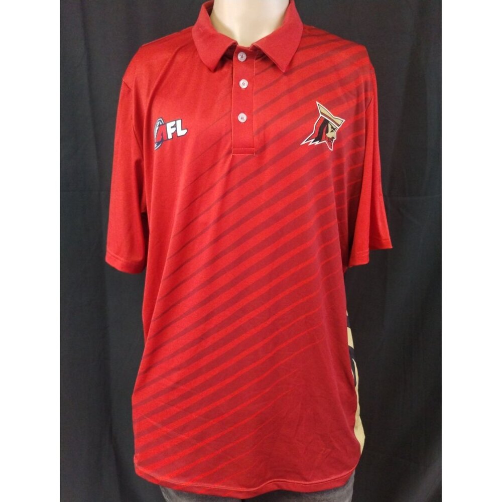 Phenom Elite Men's Red AFL Team/Polo Shirt Size L SKU 3436